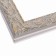 Frame for paintings (mirrors) 40 x 50 x 4 cm, tree "Versailles", white-gold
