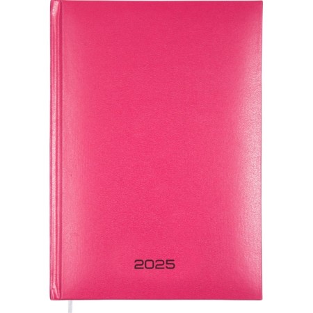 Dated diary 2024, A5, 176 sheets, Attomex.even, Bumvinyl cover, Lasse, Blok 70 g/m2, pink