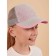 Children's cap, size 53-54, pink color
