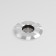 Introduced lamp Outdoor O044DL-L1S3K2, 1W, 4.2x4.2x7.2 cm, LED, 56LM, 3000K, Silver Color