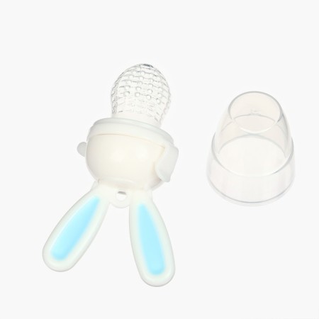 Nibbler for feeding, with strength. mesh "bunny", BP. The piston, the color is blue-1