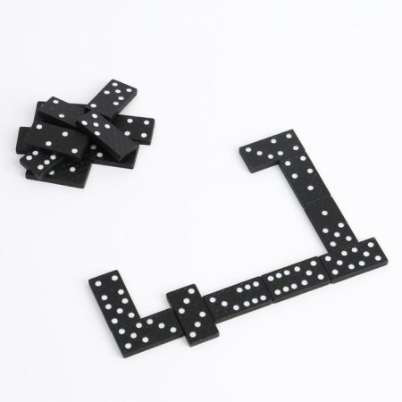 Domino "Command", 28 pcs, 15 x 5 x 3 cm, knuckles 4 x 2 cm-1