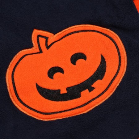Sweep for animals "Pumpkin", size XS, blue (DS 20, Osh 18, OG 30 cm)-7