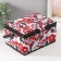 Casket for needlework "Folk Flower pattern" 19x26x14.5 cm