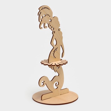 Wooden napkin "Siren", 25 × 13 × 13 cm-4