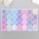 Biser set 28 colors 12/0, 5x2.5 cm