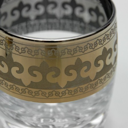 Mini-bar 6 objects of glasses+piles, Byzantium 250/50 ml-4