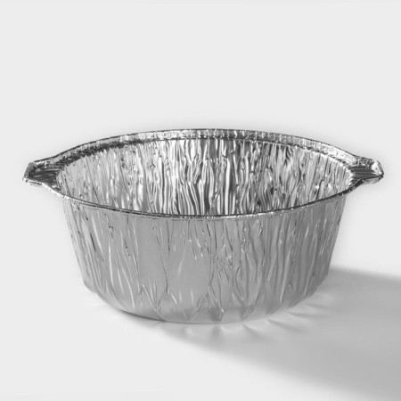 Cauldrons form for baking (pan with a lid) from foil, 5 liters-2