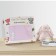 Blanket "Elephant", size 90x120 cm, pink color