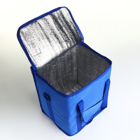 Thermosuma with lightning, external pocket, 22 l, blue color-2