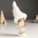 Souvenir Polystone "Baby in a white outfit with a snowflake, with a candy/star" MIX 6x5x16 cm