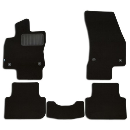 Premium salon rugs for Volkswagen Tiguan, 2016-2020, 2020-, crossover, 5 pcs., Textile