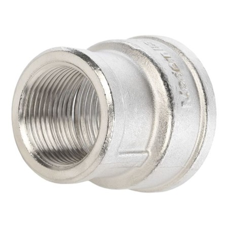 The coupling Stout SFT-0006-000134, 1 "x 3/4", internal thread, transition, nickel-plated brass-3