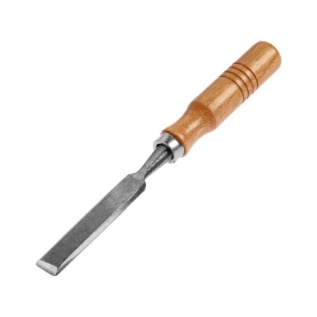 LOM chisel, wooden handle, 18 mm