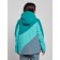 Ski jacket female, size 56, dark green color