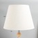 Apali table lamp E27 40W light wood 25x25x39 cm Risalux