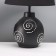 Table lamp "Louise" 1x40W E27 Black/White 25x25x38, 5cm