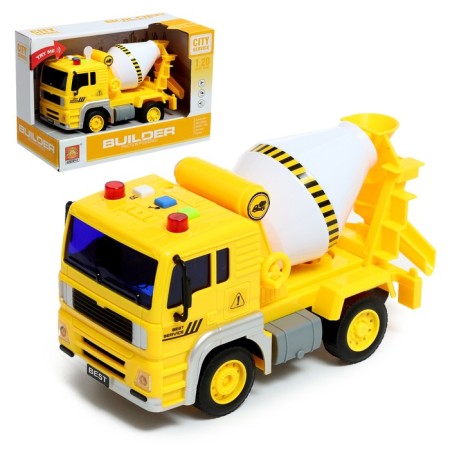 Inertial "Concrete" truck, 1:20, light and sound