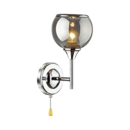 Bra Sandra, E27 1x60W, chrome color, smoky