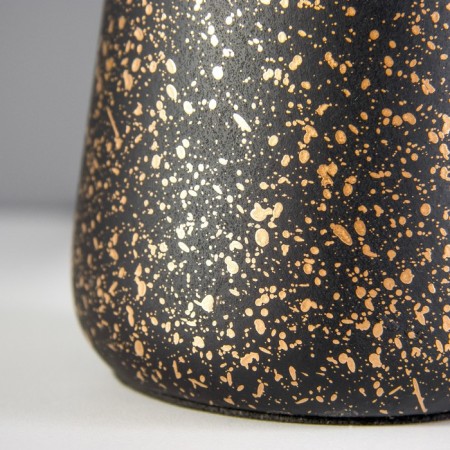Virsavia table lamp E14 40W Black-gold 22x22x39 cm Risalux-2
