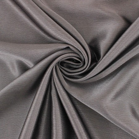 Curtain curtain "Etel" width 135 cm, height 260 cm, gray color, glossy-2