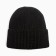 Women's hat minku with lapel, size 54-56, black color