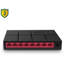 Mercusysys MS108G switch, unmanaged, 8x10/100/1000base-T