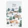 New Year. Ethel towel "Forest Animals" 40x73 cm, 100%HL, sarzha 190 g/m2