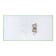 A4, 75 mm registrar, calligrata, PVC, embossing "Len", metal edging, pocket for a spine, collected, light green, mix