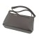 Bag women, artificial leather, dark brown 30x8x20 cm