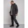 Extensive male winter park, size 52, black color