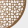 Serving napkin on the table "charm", 38 × 38 cm, metallic color brown