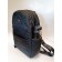 Nino maxi backpack black quilted fabric
