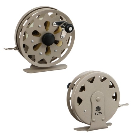 Inertial coil, metal, diameter 7.5 cm, brown color, tl75-1