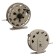 Inertial coil, metal, diameter 7.5 cm, brown color, tl75