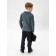 Jacket for a boy, Pure Love, School, knitted, height 152-158 cm, color gray color