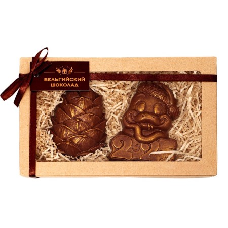 Chocolate figures "Bump and snake 2025", 160 g