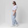 Cargo trousers Women's Mist, p. 40-42, blue