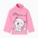 Turtleneck for girls, pink color, height 92 cm