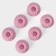 A set of baking shapes “fingers lick”, silicone, 6 pcs, 7 × 3 cm, color mix