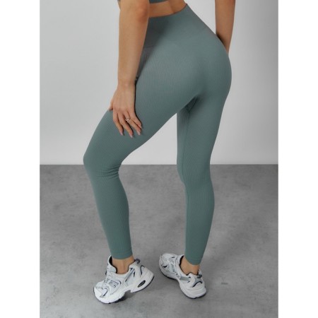 Sports suit female, size 46, turquoise color-14