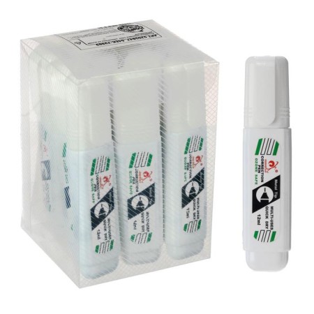 Pencil corrector 12 ml., Metal tip, based on a solvent