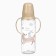 A bottle of feeding "Forest Friends" 250 ml, cylinder, with handles, beige color