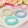 Hair elastic band "spring" overflow, mix
