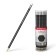 Chernographic pencil with Erich Krause "Jet Black 101", HB, Grifel D = 2.2 mm, wood, hexagonal in a tube, Black case