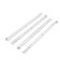 Roller guides tundra, l = 450 mm, thickness 0.8 mm, white, 2 pcs.