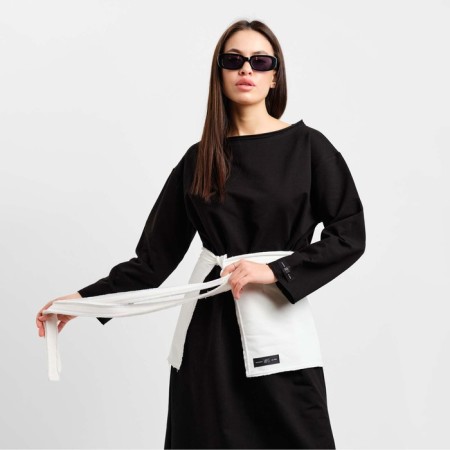Skirt-Baska Women's Mist, L-XL size, Milk color