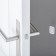 Holder-Stopper Universal for the home, 4.6 × 1 cm, transparent