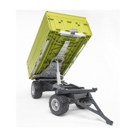Fliegl trailer, with three body tilt options and a removable top-1