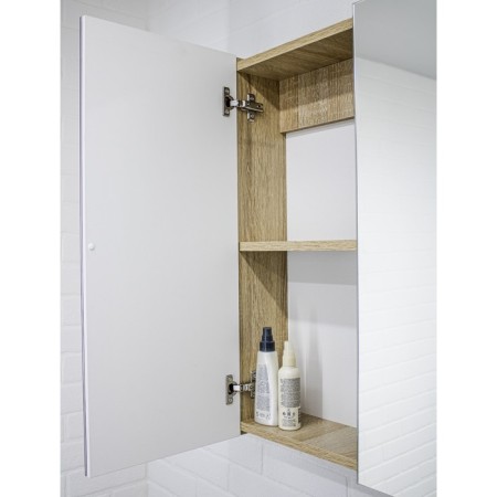 Mirror Bathroom Cabinet Iceberg Dream 60, Dub Sonoma-1
